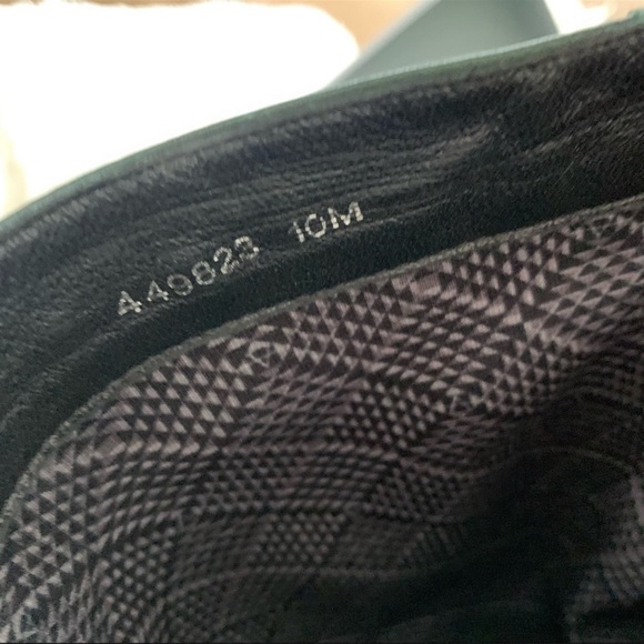 Aquatalia Ryleigh Water Resistant Dark Green Genuine Leather Knee High Boots NEW - Picture 10 of 13